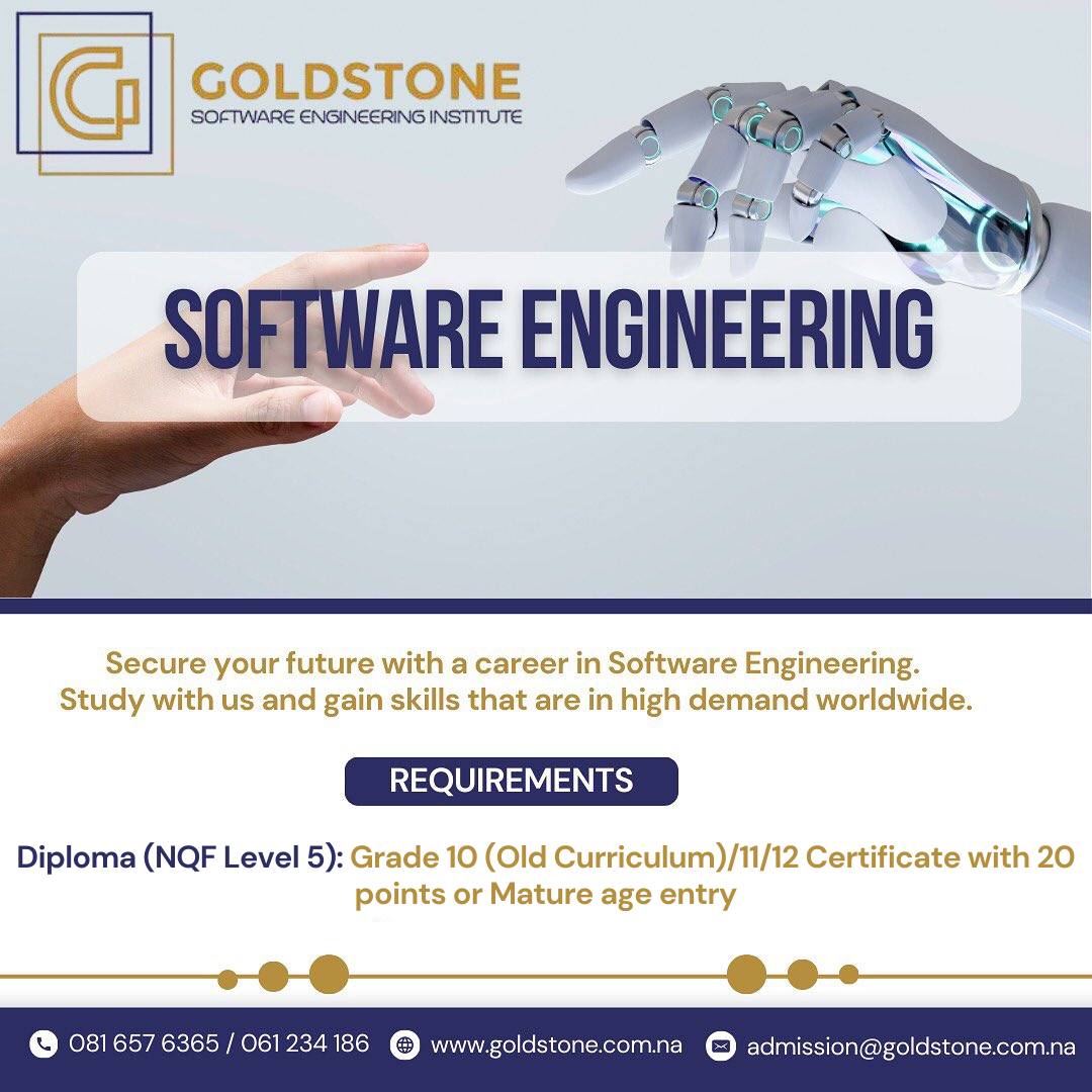 new course Software Engineering level  5